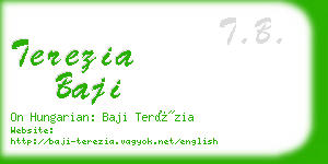 terezia baji business card